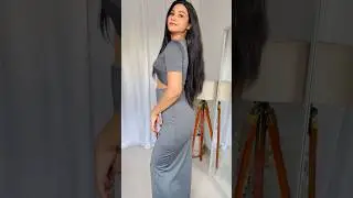 Grey dress from ​⁠ under 750 @littlebox_india  #ytshorts #explore #dresshaul #littleboxindia