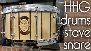HHG Drums Stave Shell Snare Build