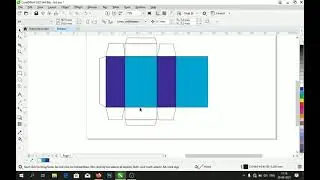 Box Diagram in Corel draw Full // CorelDraw tutorial// Make medicine Box Dieline Easily