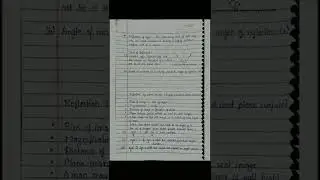 Class 12 physics notes | Ray optics | pdf link in the description | 