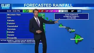 Tropical Storm Gilma to weaken with remnants of raining expected this weekend