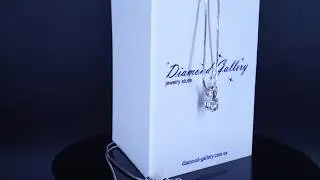 Diamond-Gallery. Кулон с бриллиантом  артикул: dgv00004. Бриллиант: 0.26 карат