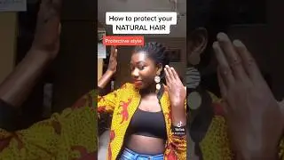 How to protect natural hair #naturalhair #4chair #hairoil #afrohair #twistout #naturalhaircare
