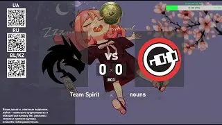 Team Spirit vs. nouns -The International 2024 - Group Stage BO3