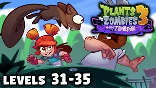 Plants vs Zombies 3 Soft Launch 2024 | Levels 31-35