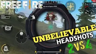 UNBELIEVABLE DUO VS SQUAD OP HEADSHOTS FREE FIRE 2020 (HINDI) - Gameplay FREE FIRE