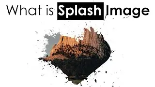 Splash Image Explain | HTML CSS | UI Design