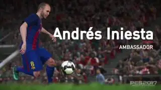 Andrés Iniesta is a PES Ambassador
