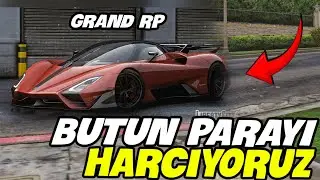 GRAND RP DE ARABA İÇİN TÜM PARAYI HARCIYORUZ !!