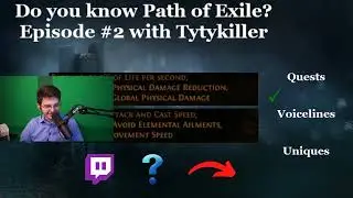 Do you know Path of Exile #2 with Tytykiller