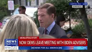 Joe Khalil Live Senate Dems Discuss Biden Future