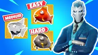 ALL 23 FISH IN CHAPTER 3 SEASON 4 (ALL LOCATIONS & COMPLETE FISHING COLLECTION)