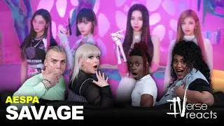 RiVERSE Reacts: Savage by aespa - M/V Reaction