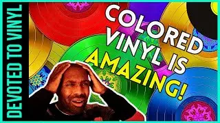 Colored vinyl records are COOL...and that matters!
