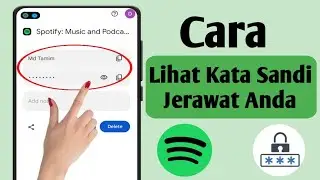 Cara Melihat Kata Sandi Spotify Jika Lupa| Cara melihat Kata Sandi Spotify