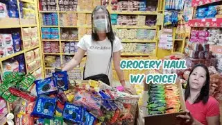 GROCERY DAY + GROCERY HAUL WITH PRICE | SARI-SARI STORE BUSINESS