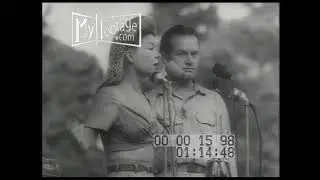 1944 U.S.O. Show: Bob Hope, and Frances Langford, and Patty Thomas