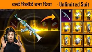 🔥 World Record Crate opening of Starsea Admiral set and level 8 AKM Crate opening in BGMI