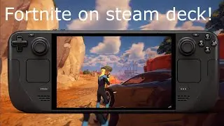 Fortnite Steam deck gameplay chapter 5 season 3.