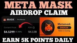 META MASK AIRDROP CLAIM - EARN 5000 POINTS DAILY - FULL AIRDROP GUIDE