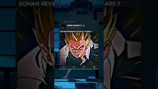 GOHAN REVENGE AFTER 20 YEARS