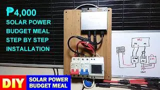 PAANO MAG INSTALL NG MURANG SOLAR POWER SA BAHAY
