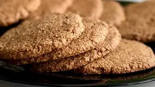 Oatmeal cookies with ginger and cinnamon No flour No eggs
