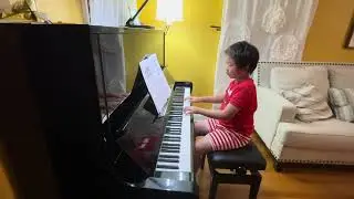 Dorothy from John Thompson’s modern course for the piano the third grade book
