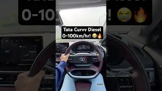 Tata Curvv Diesel Performance Test 😭🔥