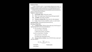 ||11 standard ||biology notes of ||Breathing and exchange of gases||