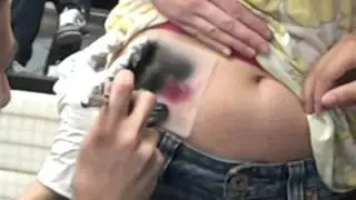Airbrush Tattoo Video 1