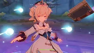 Genshin Impact - Пиро Орхидея.