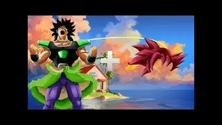 Broly in *SSJ God mode* Vs Dragon ball character!🔥#Anime #Goku #Vegeta