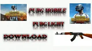 ##HOW to download pubg mobile and pubg light 🎉🎉##