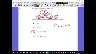 Alg I - 6.3-6.6 Test Solutions