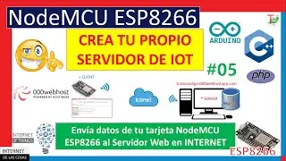 ✔️ Send data from your NodeMCU ESP8266 board to the Web Server on the INTERNET 😉 IoT Course with ...