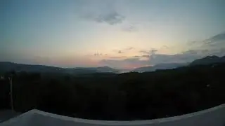 Kavac, Kotor sunset in Boka Bay