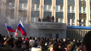 Штурм СБУ в Луганске