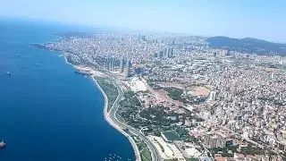 Sabiha gökçen havaalani uçak kalkışı