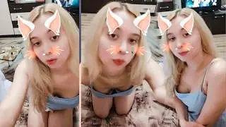 Blonde Baby live on Bigo Periscope webcam show