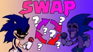 FNF SWAP SONIC.EXE + SONIC MAJIN - Friday Night Funkin