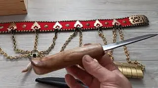 Пояс оленевода в с. Ловозеро(Луяввьр) Кольский п-ов.