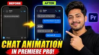 How to Create Text Message Chat Animation in Premiere Pro