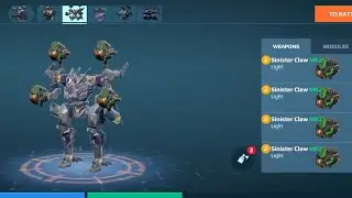 CLAWS ON THE NETHER! VERY MANOEUVRABLE BEACON RUNNER! (War Robots)