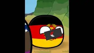 маленькая победоносная война Countryballs #shorts