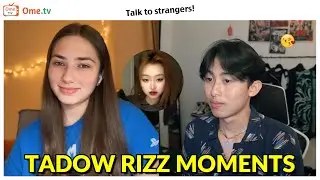 KETIKA CEWEK BULE TERPESONA SAMA ORANG INDO (W RIZZ Moments)!!! OME TV INTERNASIONAL