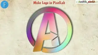 How to make logo in pixellab | Android Mobile | Simple logo design