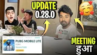 Pubg LITE MEETING देखो😱| PUBG Lite 0.28.0 New Update 😍| Pubg Lite New Update Today | All Features