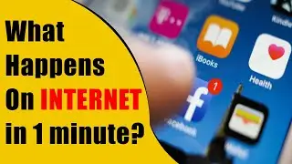 What Happens On Internet in 1 minute | Social Media Activities | AniMoGraphic