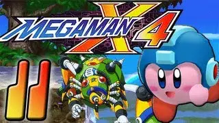 Mega Man X4 Kirby Challenge - Web Spider (Part 11)